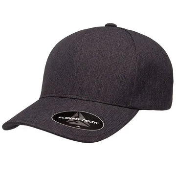 Flexfit 180 Delta Cap - Carbon / Melange Charcoal